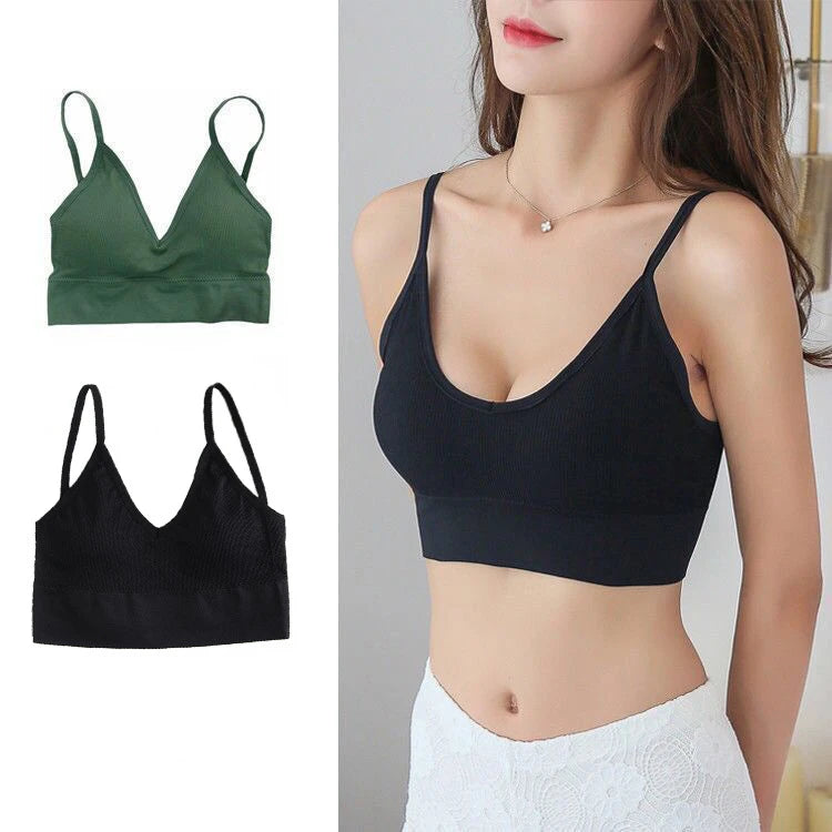 Yoga Breathable No Steel Ring Bra Sling Vest Underwear for Wom